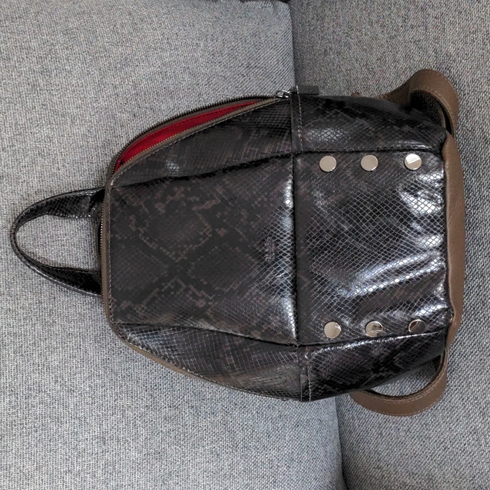 Hammitt Hunter Medium Backpack, Olivine and Gunmetal